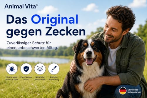 Animal Vita® Spot On Zeckenschutz [6 Monate Schutz]