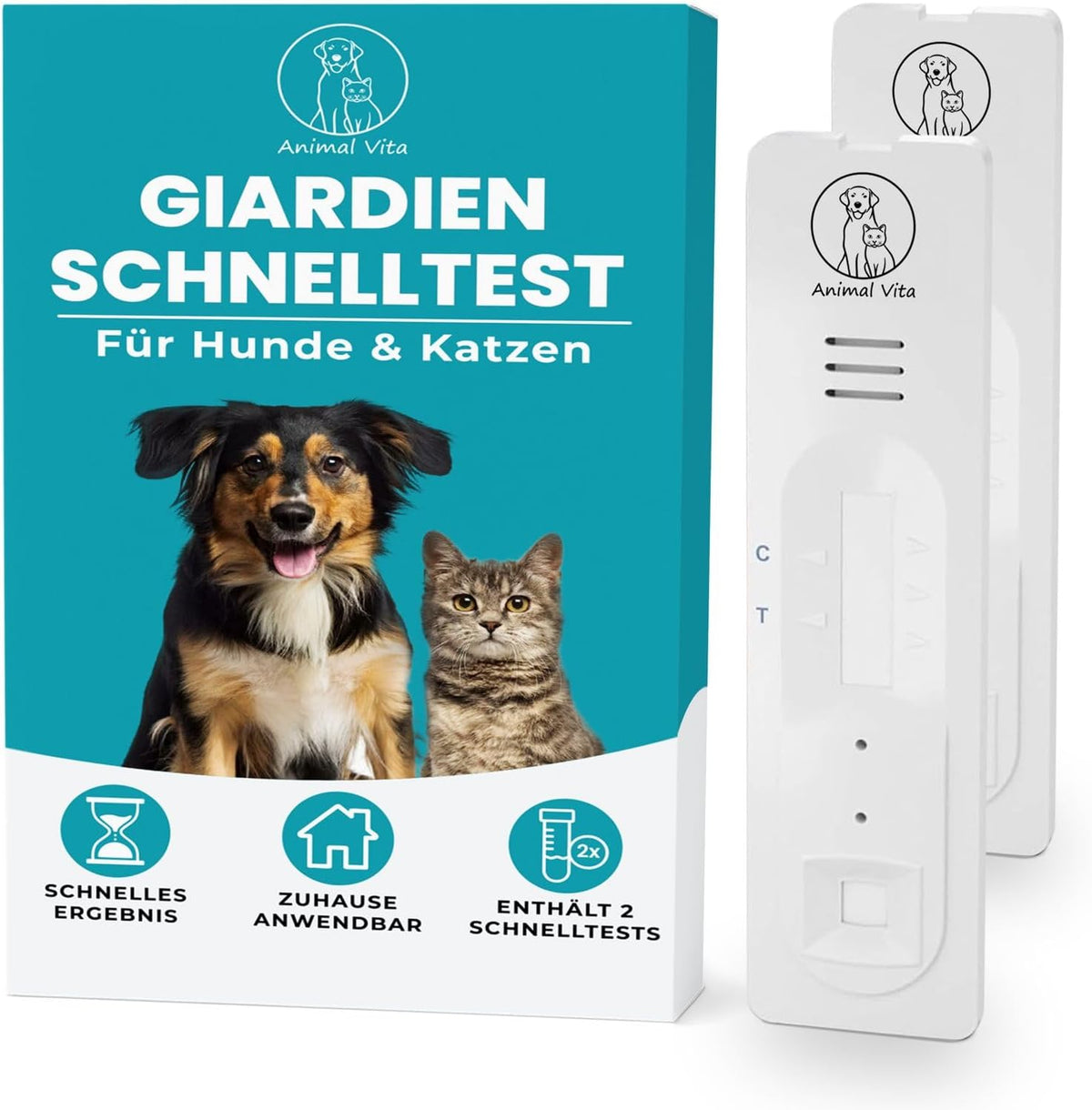Animal Vita Giardien Schnelltest für Hund & Katze