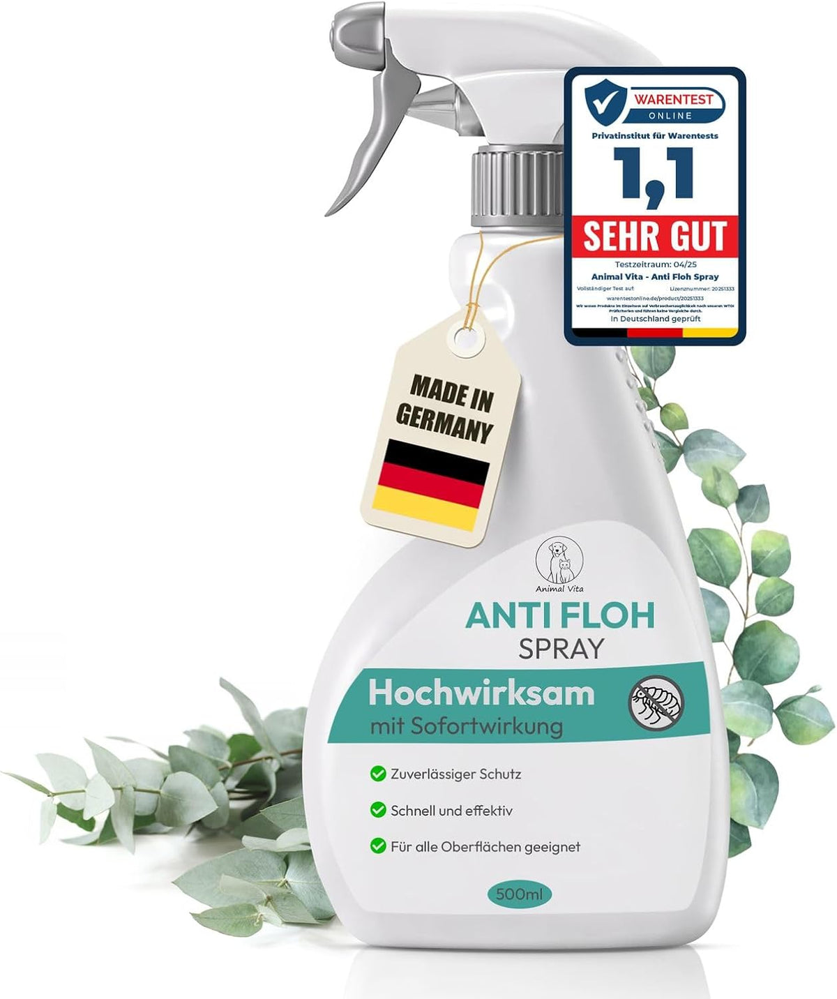 Animal Vita® Flohspray für Wohnung und Möbel