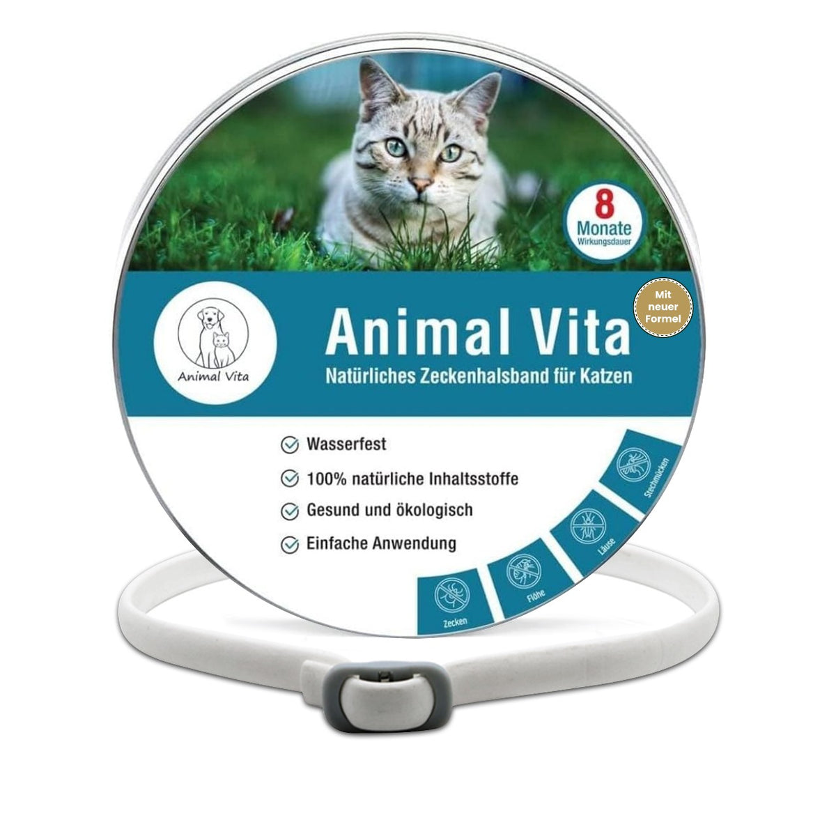 Animal Vita® Zeckenhalsband für Katzen